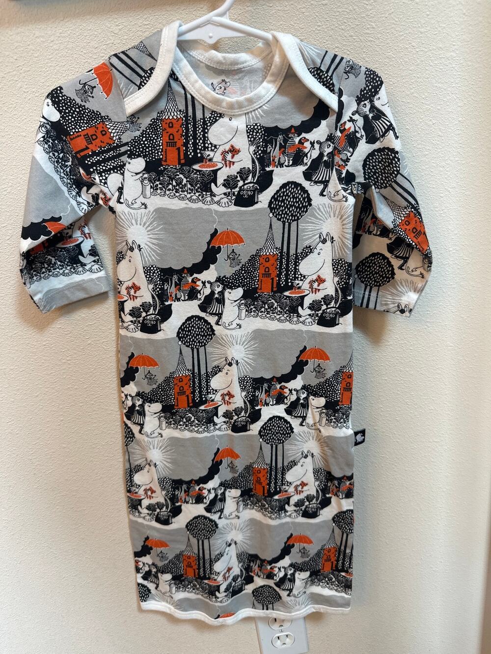 MOOMIN by REIMA baby Sleeper Gown in Halloween Print 3-6 Months